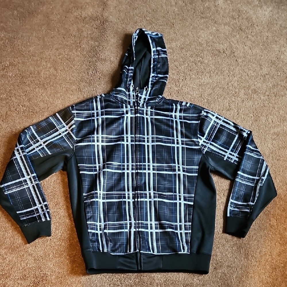 Champs Black Fleece Hoodie Mens L